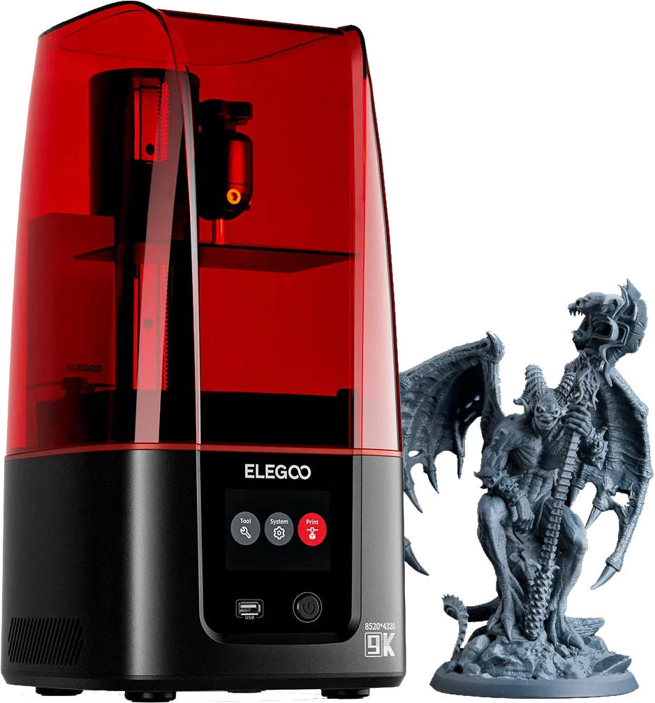 Close up of a 3D printer nozzle extruding green filament